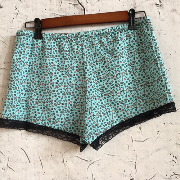 NWT MIDNIGHT BLUE BUTTON PRINT PAJAMA SET - Picture 7 of 7